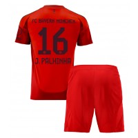 Bayern Munich Joao Palhinha #16 Heimtrikotsatz Kinder 2024-25 Kurzarm (+ Kurze Hosen)